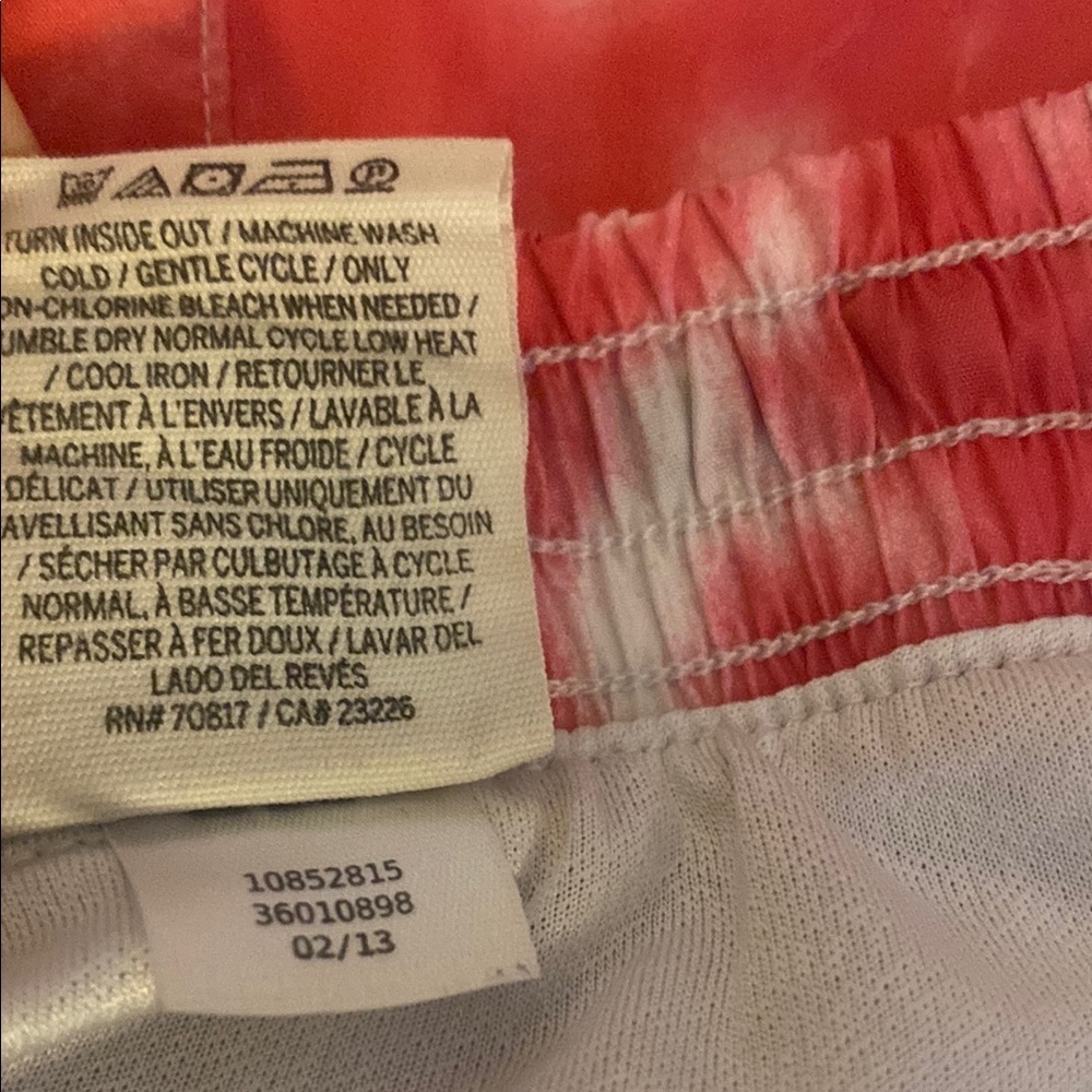 VS PINK VINTAGE Y2K ACTIVE SHORTS TIE DYE SILVER BLING LOGO - Picture 11 of 11